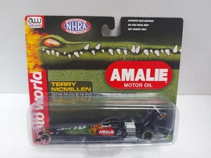 Auto World 1/64 Terry McMillan Amalie Motor Oil 2018 NHRA Top Fuel Dragster - Picture 1 of 3
