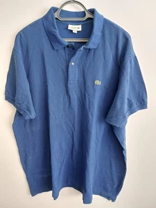 CAMISA POLO LACOSTE 4XL (TALLA 9) AZUL BUEN ESTADO USADA - Imagen 1 de 16
