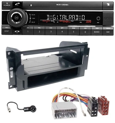 Kienzle Bluetooth MP3 USB DAB Autoradio für Chrysler PT Cruiser 300C Dodge Jeep - Bild 1 von 4