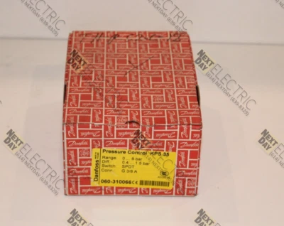 Danfoss, KPS 35, 060-310066, Pressure Control Switch Sensor Differential - Image 1 of 3