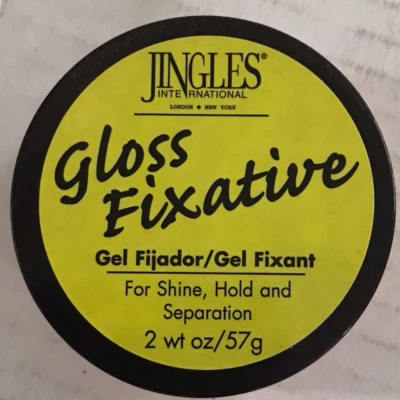 Fijador en gel fijador brillo Jingles para brillo, sujeción y separación 2 oz Foto 1 de 2