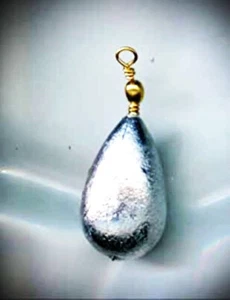 14 count of 16 OZ BELL SINKERS W/ brass swivels / free expedited shipping - Picture 1 of 1
