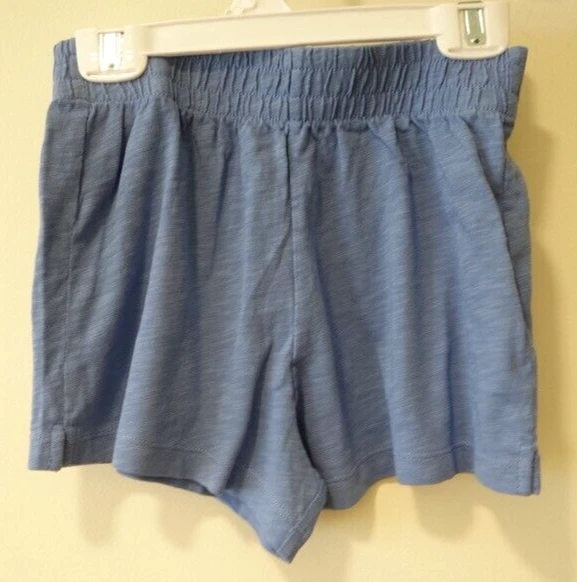 NWT Crewcuts Retro Blue Knit Shorts Girl's Size 3 - Изображение 1 из 1