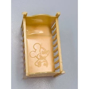 1960 Marx Disney Dollhouse Crib, Mickey Mouse - Picture 1 of 5