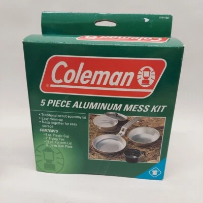 New Coleman 5 Piece Aluminum Mess Kit #6275 - Image 1 of 4
