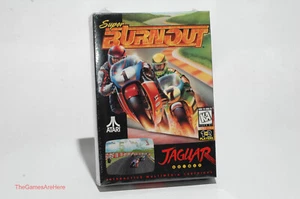 Super Burnout - Atari Jaguar 1995 Brand New - Picture 1 of 10
