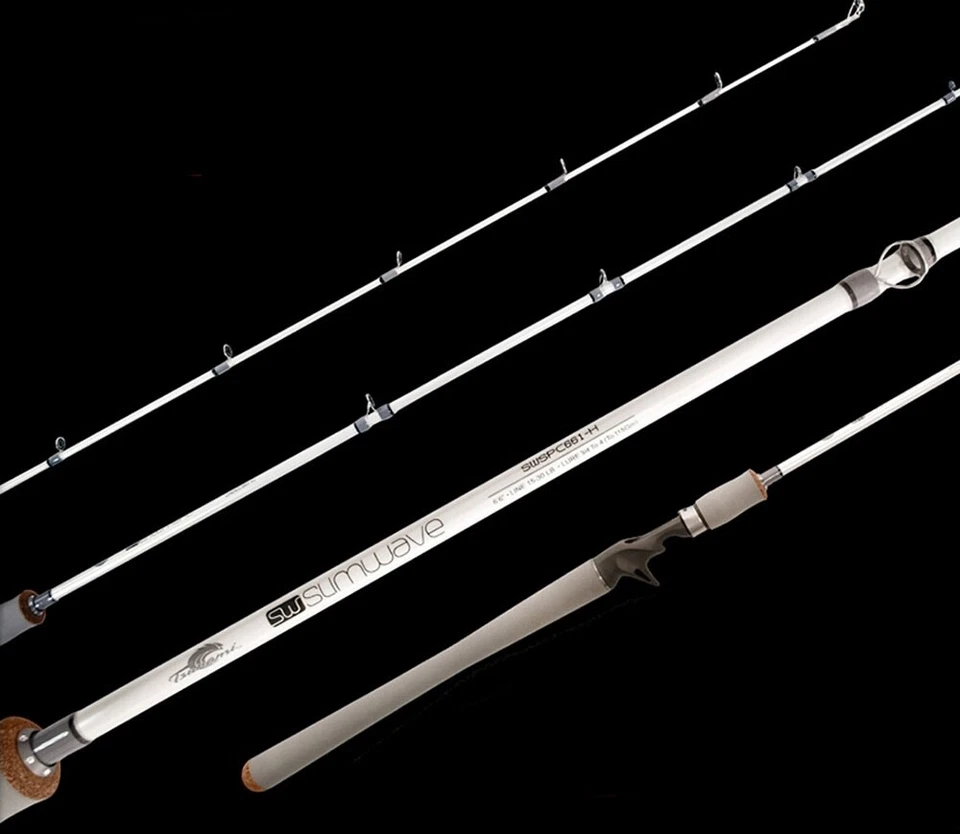 Tsunami Slimwave Slow Pitch Casting Rod 6'6" Heavy 1 pc. SWSPC661-H - Image 1 of 1