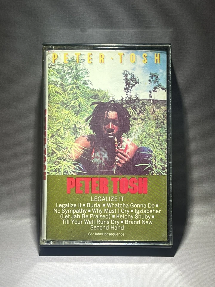 Peter Tosh - Legalize It - Cassette Reggae 1970’s - Image 1 of 3