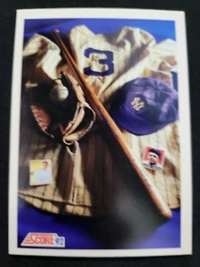 1992 Score Babe Ruth Memorabilia card #879 - Bild 1 von 2