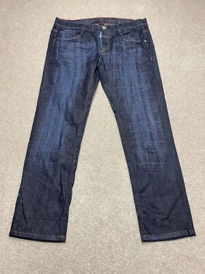 Jeans feminino Le Jean de Marithe Francois Girbaud 34x30 azul namorado Y2K - Imagem 1 de 4