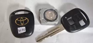 Toyota Telecomando Chiave con Circuito DENSO - 434 mhz - ORIGINALE 2 PULSANTI, - Foto 1 di 3