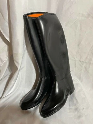 Ovation Derby Cottage Ladies Lined Rubber Riding Boot Black U-0BLK Sz 6.5 Womens - Image 1 of 4