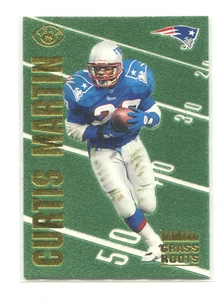 1996 Leaf Grass Roots #19 Curtis Martin/5000 New England Patriots - Picture 1 of 1