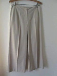 TALBOTS Women's Tan Stretch Dress Pants Wide Leg Size 4 - Picture 1 of 6