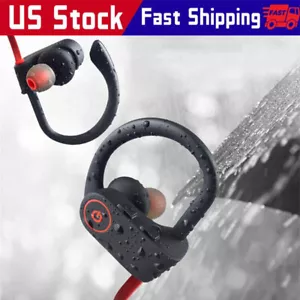Waterproof Bluetooth 5.0 Earbuds Stereo Sport Wireless Headphones in Ear Headset - Picture 1 of 22
