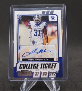 2021 Panini Contenders Draft Picks Football Jamar Watson RC Auto #177 - Picture 1 of 2