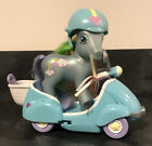 Vintage My Little Pony With Scooter, Helmet & Brush - Bike/scooter - Blue