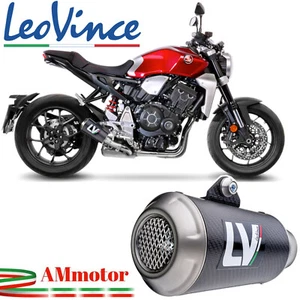 LeoVince Honda CB 1000 R 2024 Terminale Di Scarico Moto LV-10 Carbonio Omologato - Imagen 1 de 4