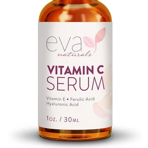Vitamin C Serum 20% for Face, Pure Vitamin C Face Serum for Wrinkles, Acne, Dry - Imagen 1 de 7