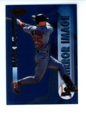 1999 Bowman's Best Mirror Image Mark McGwire Pat Burrell Cardinals Phillies