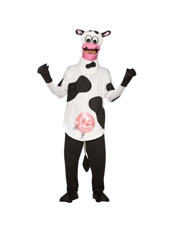 Disfraz de vaca Halloween para hombre y mujer adulto Foto 1 de 1