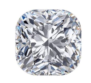 Loose CVD Lab Grown Diamond 4 mm Cushion D Color IF CLARITY Certified Diamond - Picture 1 of 5