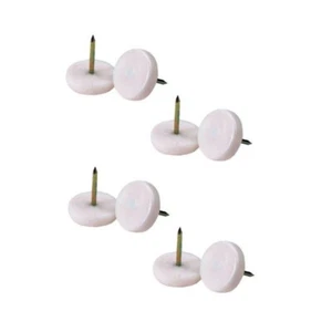 7/8 Zoll weißer Nagelgleiter — 52er-Pack - Bild 1 von 1