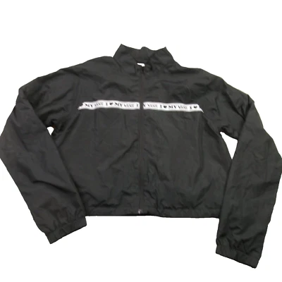 Chaqueta Vans Niñas XL Manga Larga Negra Bolsillos Ligera Softshell Foto 1 de 4