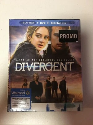 Divergent [Blu-ray/DVD/Digital HD, 2 Disc Collector's Ed] Brand New/Sealed - Image 1 of 3