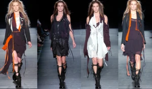 ANN DEMEULEMEESTER SS 2005 Slouchy Suede Boot 39 - DEFECTS - Picture 1 of 15