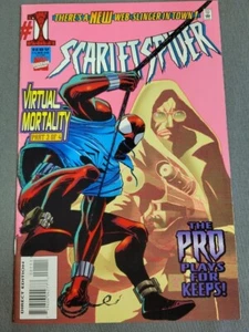 Scarlet Spider #1 (Nov 1995, Marvel) Virtual Mortality Ben Reilly Spider Man - Picture 1 of 4