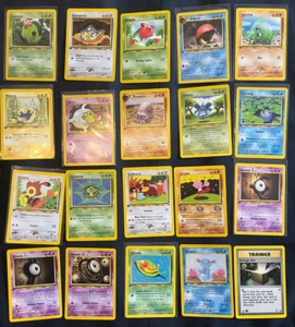 Pokemon Complete 1st Edition Common Neo Discovery Set 20 Cards NM/M - Picture 1 of 2