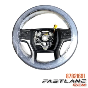 2021-2022 CHEVROLET TAHOE/SUBURBAN/SILVERADO STEERING WHEEL NEW OEM 87821691 - Picture 1 of 8