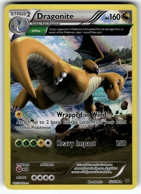 Dragonite (52 Delta) 52/108 XY - Roaring Skies LP Pokemon Card TCG - Image 1 of 2