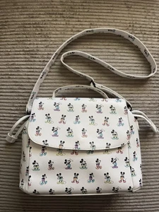 Disney Mickey Mouse Purse Crossbody Handbag Bag LOUNGE FLY Adjustable Cute Poses - Picture 1 of 13