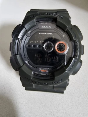 Casio G-SHOCK 49mm Resingehäuse mit Resin Armband Armbanduhr für Herren - Grün - Bild 1 von 3