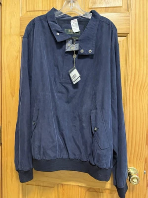 NWT Jacobson’s navy size XL men’s golf half zip  - Image 1 of 4
