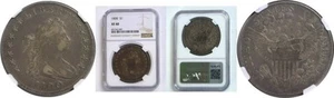 1800 $1 Bust Dollar NGC XF-40 - Picture 1 of 1