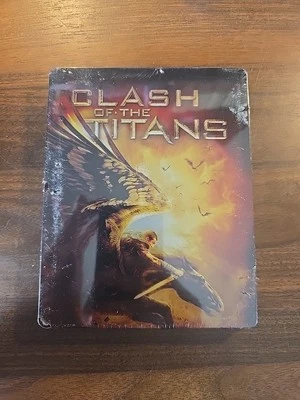 Clash Of The Titans (Blu-ray +DVD Steelbook 2010) Combined Shipping Available! Foto 1 de 2