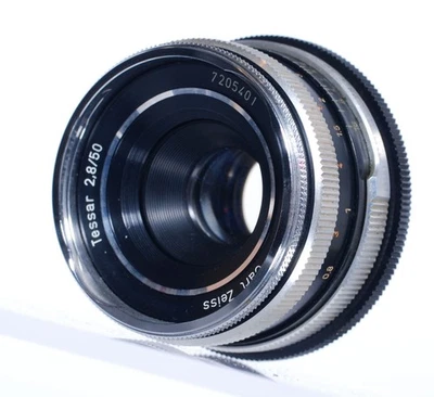 Carl Zeiss Tessar 2,8/50mm Standard Objektiv für Icarex - Bild 1 von 4