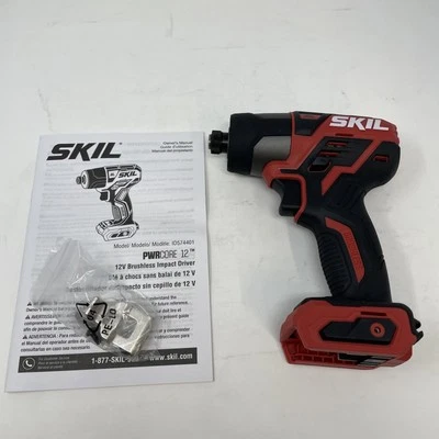 SKIL PWRCORE 12 Volt 12V Brushless 1/4 Hex Impact Driver ID574401 Tool Only - Image 1 of 4