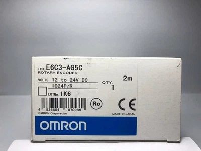 ONE OMRON E6C3-AG5C 1024P/R ROTARY ENCODER NEW IN BOX - Image 1 of 2