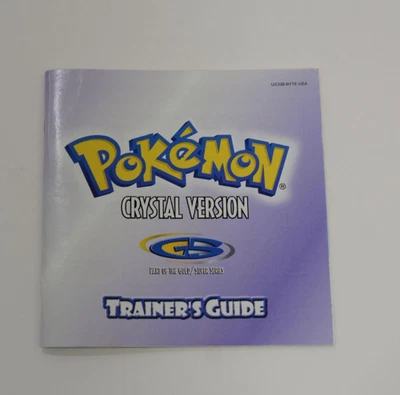 Pokemon Crystal Version Trainer's Guide Manual Gameboy - Excellent Condition! - Image 1 of 4