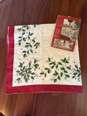 Mantel oblongo Lenox Holiday Nouveau 60" X 120" NUNCA USADO Foto 1 de 4