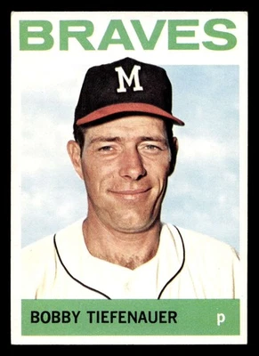 1964 Topps #522 Bobby Tiefenauer Excellent+ Braves  ID:437189 - Image 1 of 2