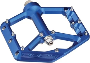 Spank Oozy Alloy Platform Pedals - 9/16" Chromoly Axle, Anti-Slip Pins, Trail - Picture 1 of 4