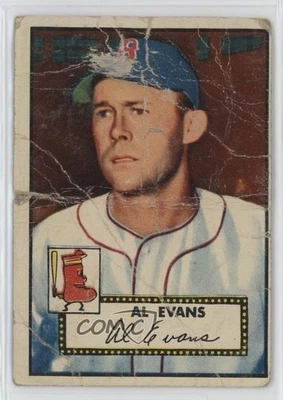 1952 Topps Al Evans (White Back) #152 - Image 1 of 2