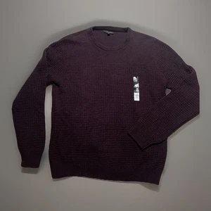 Suéter Pullover Marc Anthony XXL Tejido Púrpura Manga Larga Para Hombre - Imagen 1 de 6