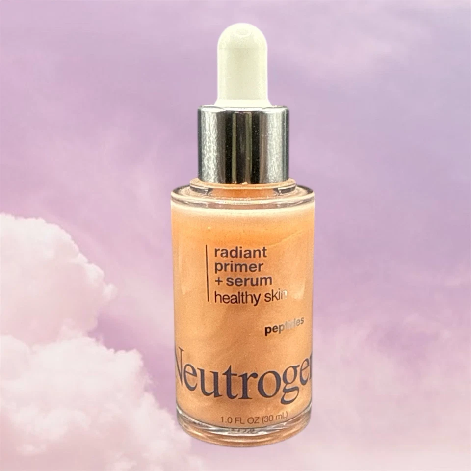 NEUTROGENA Radiant Face Primer & Serum w/ Peptides – Healthy Skin Glow 1.0 oz - Image 1 of 4