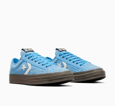 Converse Star Player 76 OXUnisex Size 7.5UK Suede Leather Baby Blue Gum A09085C - image 1 of 4